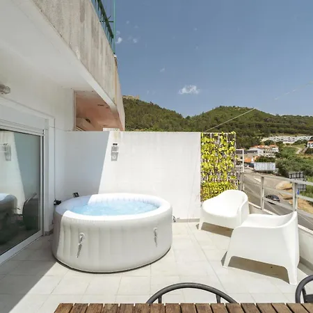 Sunny Flat W/ Jacuzzi & Balconies By Host Wise Apartamento Sesimbra